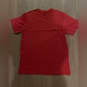 Nautica Men's Classic Red Short Sleeve Tee